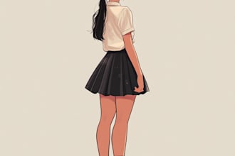draw anime characters,furry and original characters