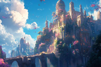 fantasy landscape art concept lost civilizations