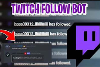 custom twitch bot twitch channel discord bot kick bot youtube bot python bot