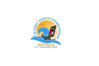 design elegant modern sea sailing logo