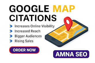 do 60,000 google maps citations for local seo and gmb optimization