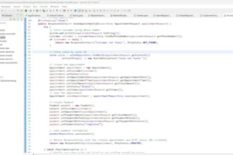 develop related to java, spring, postgresql, oracle, mysql