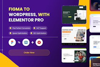 build a professional wordpress website with elementor, divi, or avada
