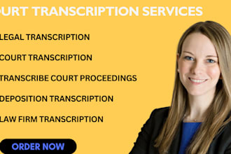 do legal research, legal writing and legal transcription