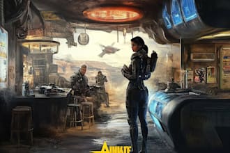 do a sci fi art , sci fi character and concept art