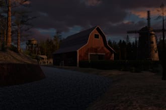 create 3d environments in retro ps1 style