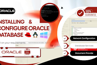 install and configure oracle database on linux
