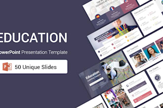 design investor ready edtech pitch deck startup  presentation and business slide