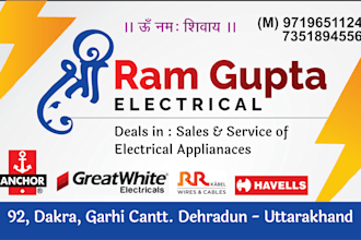 design a professional and modern business visiting card