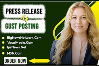 do professional press release distribution and press release writing