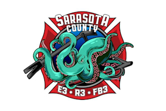 create exclusive and marvelous octopus logo design