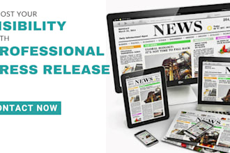 craft professional press release
