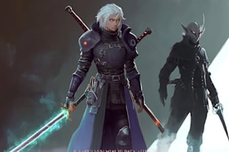 draw your star wars sci fi character art