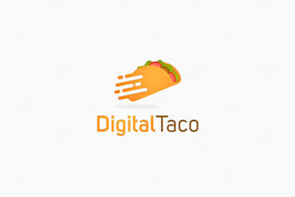 do custom logo for your bakery, food, cafe, or restaurant