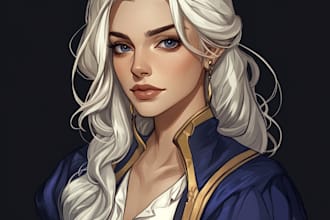 design a dnd character art and dnd character art