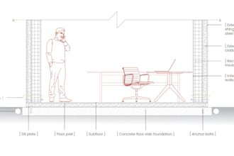 create any floorplan, elevation and section at any scale and design