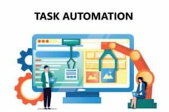 excel automation make com task automation zapier  web automation ai automation