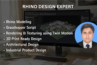 do rhino 3d model, grasshopper parametric design
