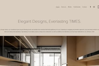 build a modern and responsive squarespace website