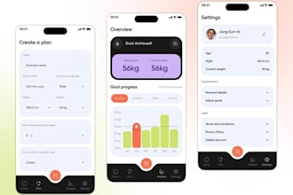 develop ai calorie tracking app, ai fitness app, diet app, workout app