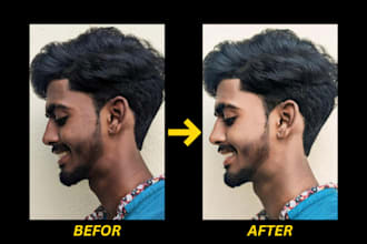 do pro photo editing and portraits retouching