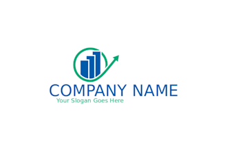 design a minimalist finance logo for banks or fintech companies