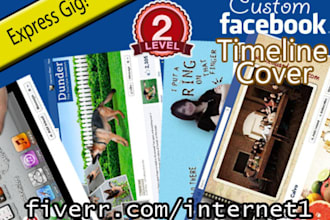 personalize a PERFECT Cover Photo design for your Facebook Timeline with a â˜…Wowâ˜… factor