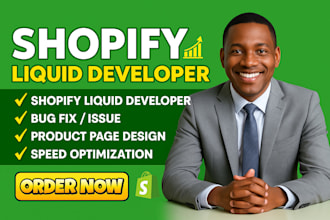 do shopify custom coding shopify bug fix and design redesign store