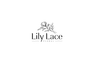 create a premium lily flower emblem for elegant and eco brands