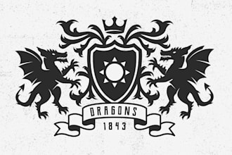 design a wonderful family crest logo