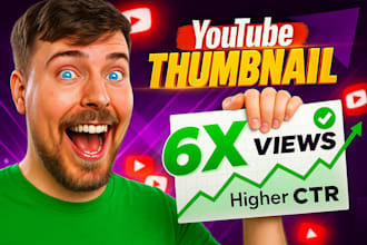 create a viral clickbait youtube thumbnails for your videos