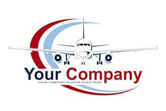 design luxury airplane logo