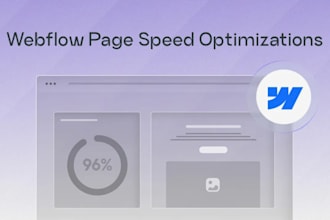 fix, audit, optimize, maintain webflow website performance
