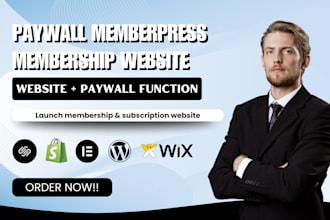 setup paywall memberpress membership subscription website, paid membership pro