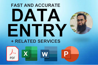 complete your tasks using data enrichment, data entry and data cleaning