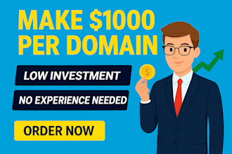 find you premium domains to sell for guaranteed passive income