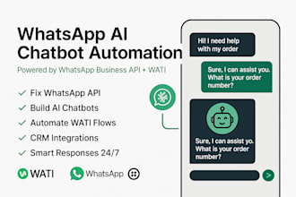 whatsapp ai chatbot, automation whatsapp business api fix whatsapp flow, wati