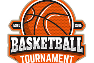 do make an modern basketball logo