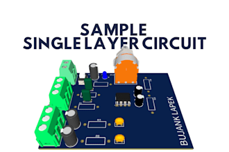 creat and design custom circuit, schematic, pcb layout