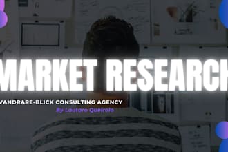 do a market research of your brand