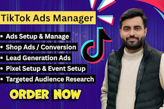 manage tiktok ads, tik tok ads manager and tiktok marketing