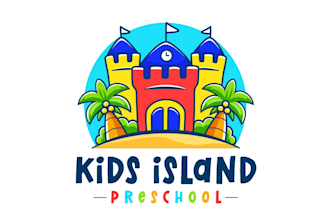 do awesome bounce house logo design