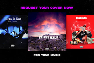 design unique album cover for your music release