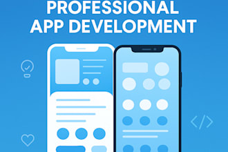 develop professional ios and android apps flutter expert