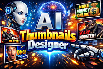 design ai eye catching thumbnails