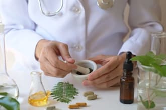 formulate industrial or homemade medicine ointments or massage pain relief oils