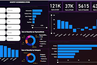 create professional excel dashboards, reports and data visualization