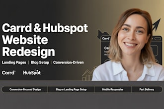 redesign carrd website design hubspot website carrd landing page hubspot blog