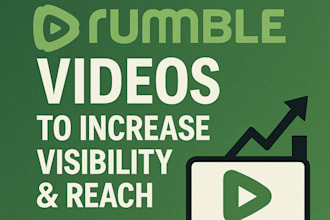 promote your rumble videos to increase visibility and reach