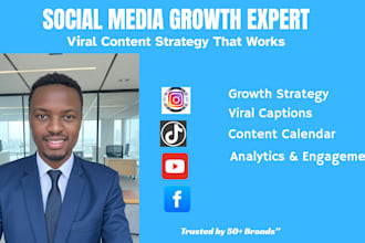 create a step by step growth strategy that fits your brand, goals and strategy